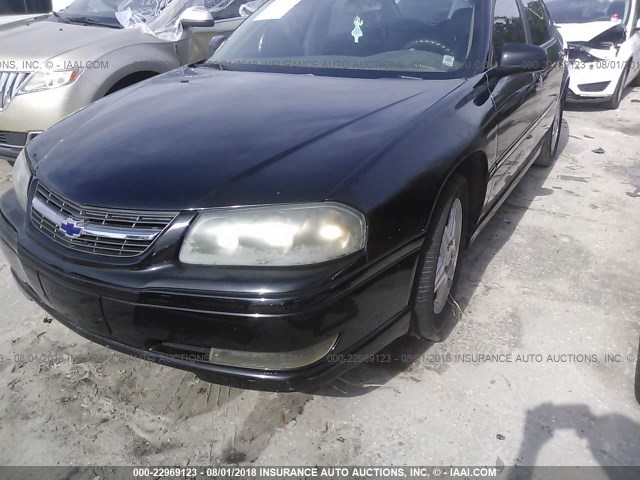 2G1WP521349125510 - 2004 CHEVROLET IMPALA SS BLACK photo 6