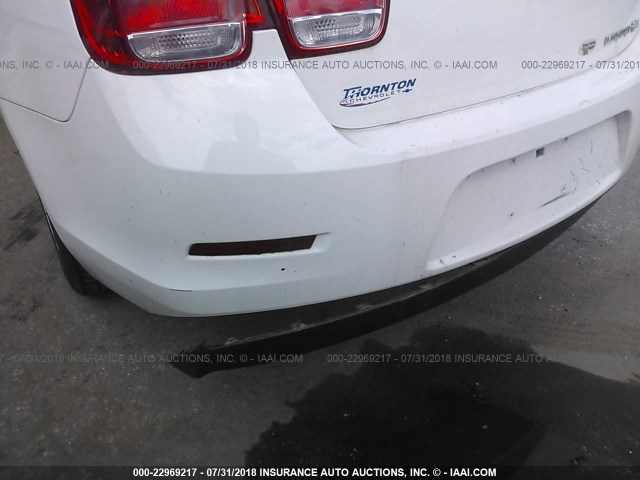 1G11D5RR1DF113975 - 2013 CHEVROLET MALIBU 1LT WHITE photo 6