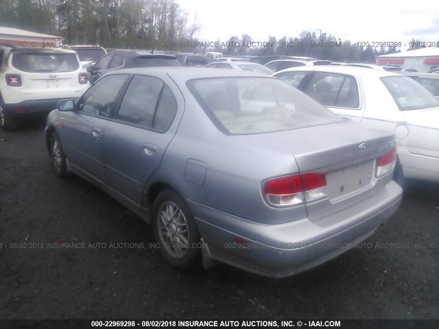 JNKCP11A2YT300749 - 2000 INFINITI G20 SILVER photo 3