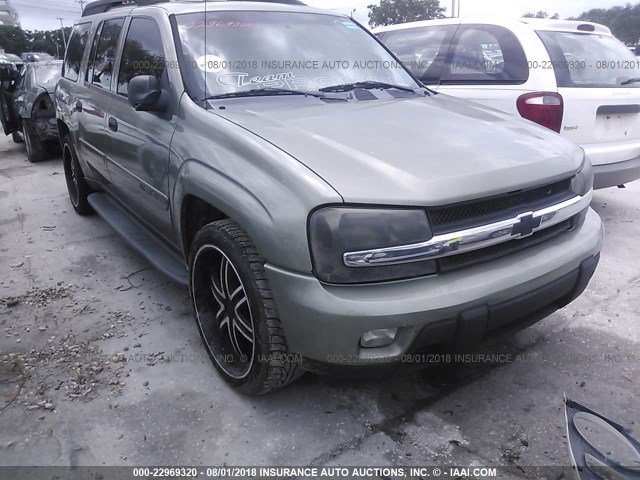 1GNET16SX36144546 - 2003 CHEVROLET TRAILBLAZER EXT GREEN photo 1