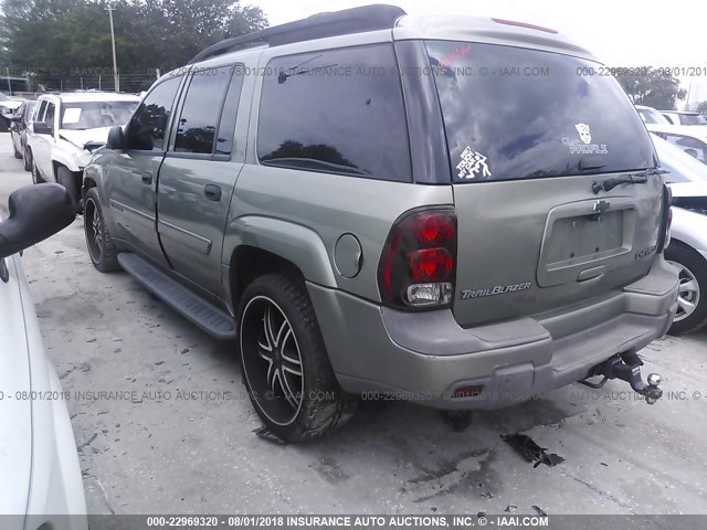 1GNET16SX36144546 - 2003 CHEVROLET TRAILBLAZER EXT GREEN photo 3