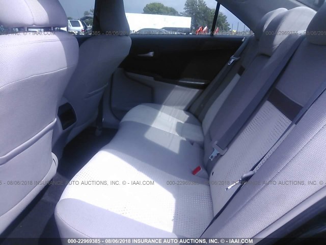 4T1BF1FK8CU127738 - 2012 TOYOTA CAMRY SE/LE/XLE შავი ფოტო 8