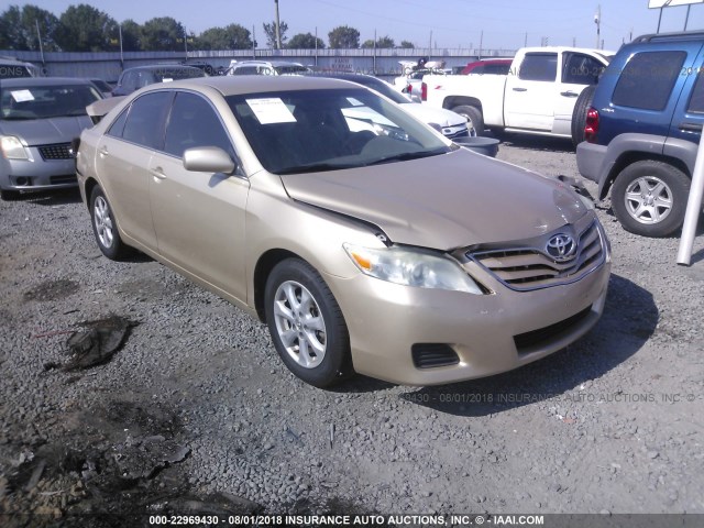 4T1BF3EK9BU691300 - 2011 TOYOTA CAMRY SE/LE/XLE GOLD photo 1