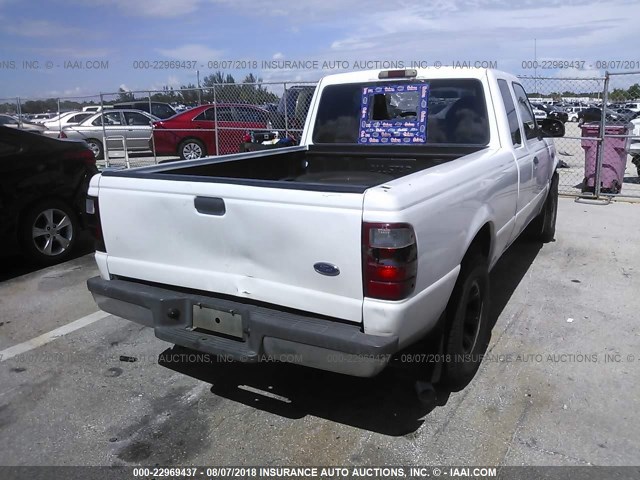 1FTYR44U62TA12717 - 2002 FORD RANGER SUPER CAB WHITE photo 6