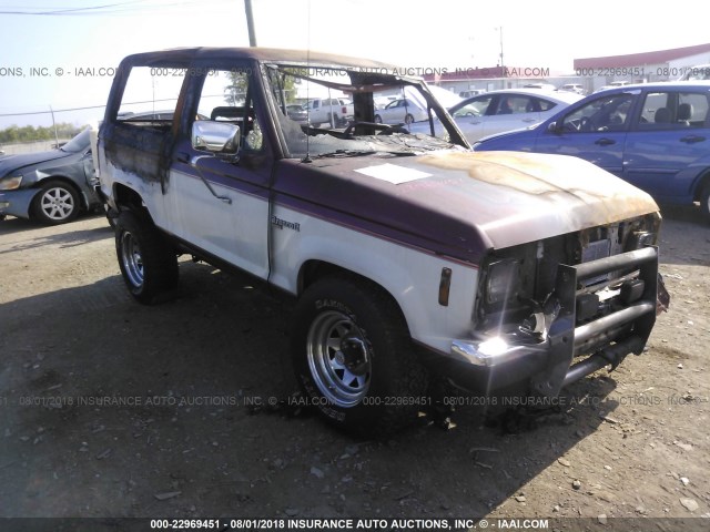 1FMCU14T8JUD29126 - 1988 FORD BRONCO II RED photo 1