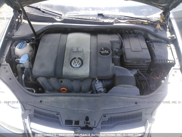 3VWEG71KX7M202133 - 2007 VOLKSWAGEN JETTA WOLFSBURG 灰色 照片 10