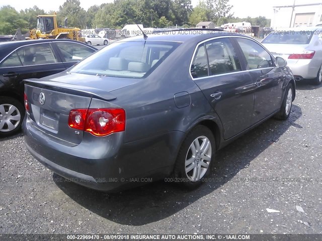 3VWEG71KX7M202133 - 2007 VOLKSWAGEN JETTA WOLFSBURG 灰色 照片 4