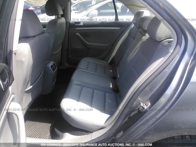 3VWEG71KX7M202133 - 2007 VOLKSWAGEN JETTA WOLFSBURG 灰色 照片 8