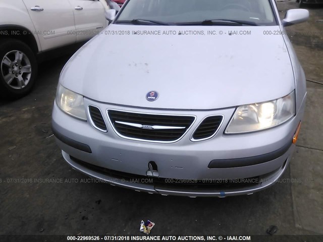 YS3FD49Y451056726 - 2005 SAAB 9-3 ARC SILVER photo 6