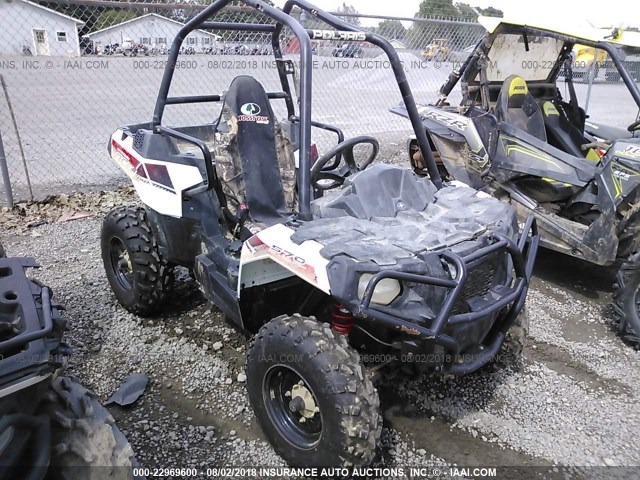 4XADAA575F7973490 - 2015 POLARIS ACE 570 WHITE photo 1