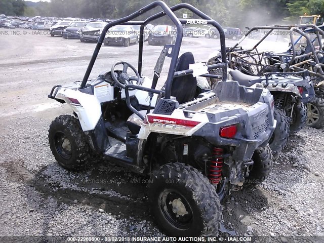 4XADAA575F7973490 - 2015 POLARIS ACE 570 WHITE photo 3