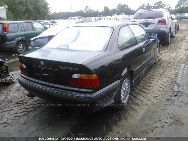 WBABF8324WEH60057 - 1998 BMW 323 IS AUTOMATIC BLACK photo 4