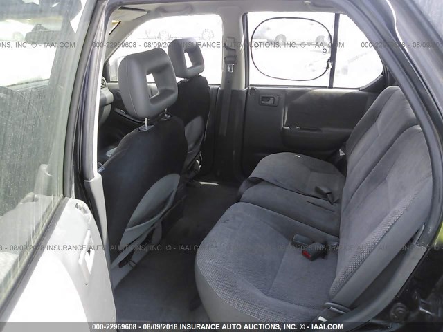 4S2CK58W2X4335832 - 1999 ISUZU RODEO S/LS/LSE BLACK photo 8