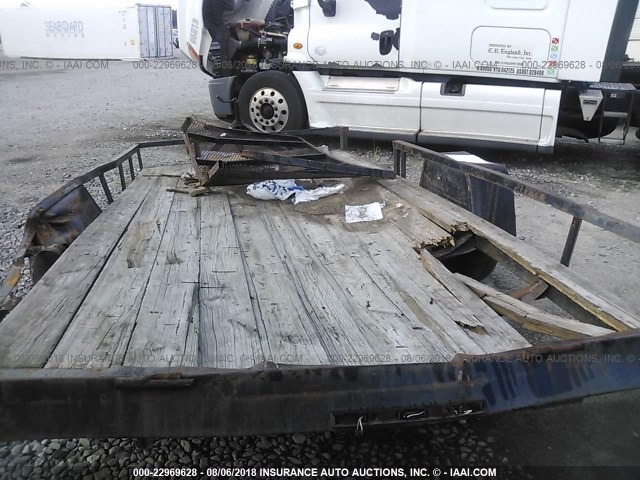 1M9BU14128D818269 - 2008 TRAILER LANDSCAPE  BLACK photo 8