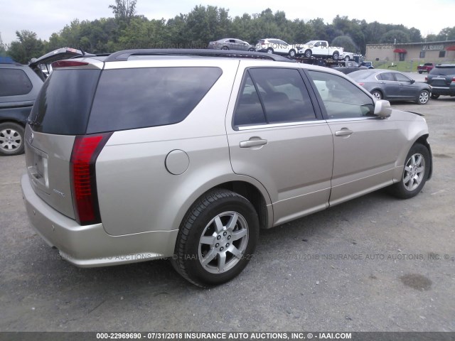 1GYEE637960119221 - 2006 CADILLAC SRX GOLD photo 4