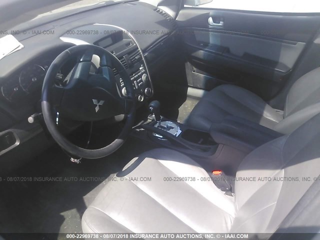 4A3AB56F07E023893 - 2007 MITSUBISHI GALANT ES PREMIUM/LS PREMIUM WHITE photo 5
