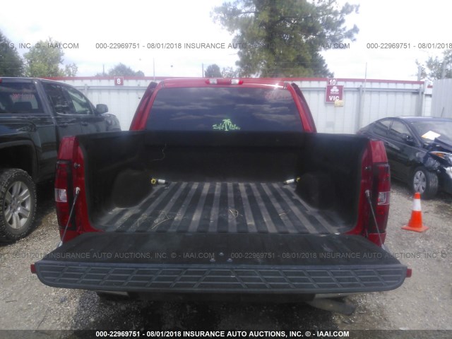 3GCPCSEAXBG179018 - 2011 CHEVROLET SILVERADO C1500 LT RED photo 8