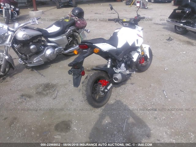 MLHJC7517J5000682 - 2018 HONDA GROM WHITE photo 4