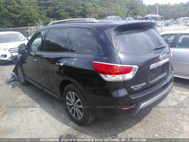 5N1AR2MN3DC619431 - 2013 NISSAN PATHFINDER S/SV/SL/PLATINUM BLACK photo 3