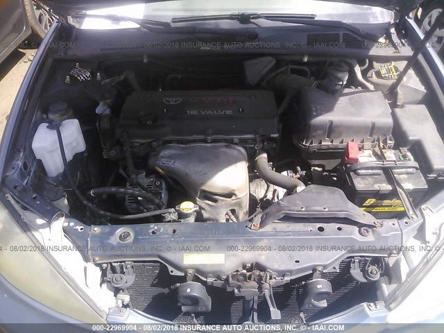 4T1BE32K22U539060 - 2002 TOYOTA CAMRY LE/XLE/SE Mavi foto 10