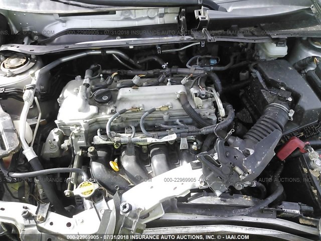 JTDBL40E299067808 - 2009 TOYOTA COROLLA LE/XLE SILVER photo 10