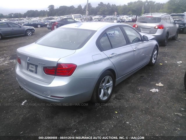 WBA3B3G51FNR87890 - 2015 BMW 328 XI SILVER photo 4