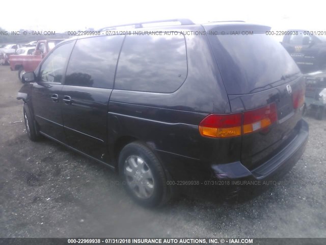 5FNRL18944B057025 - 2004 HONDA ODYSSEY EXL 黑色 照片 3