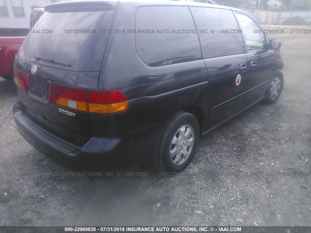 5FNRL18944B057025 - 2004 HONDA ODYSSEY EXL 黑色 照片 4