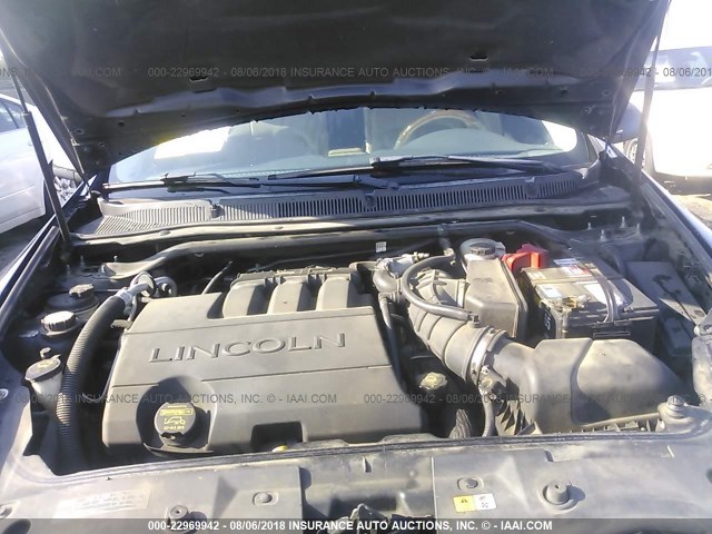 1LNHM94R49G603442 - 2009 LINCOLN MKS BLACK photo 10
