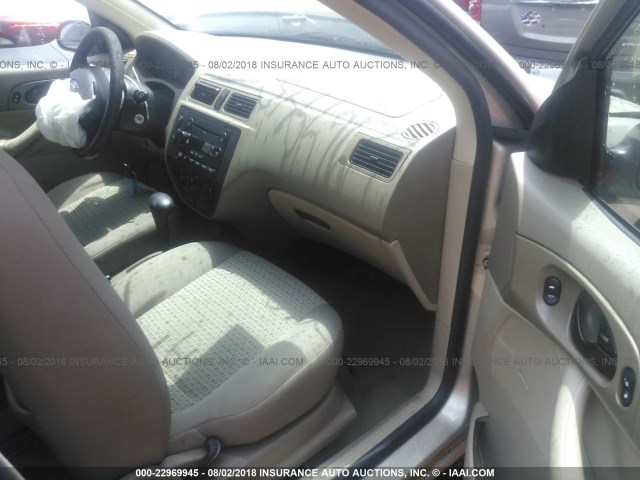 1FAFP34N57W330131 - 2007 FORD FOCUS ZX4/S/SE/SES 金色 照片 5