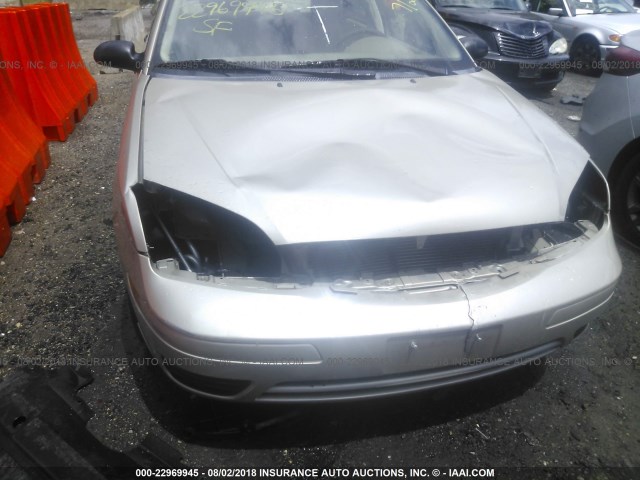 1FAFP34N57W330131 - 2007 FORD FOCUS ZX4/S/SE/SES 金色 照片 6