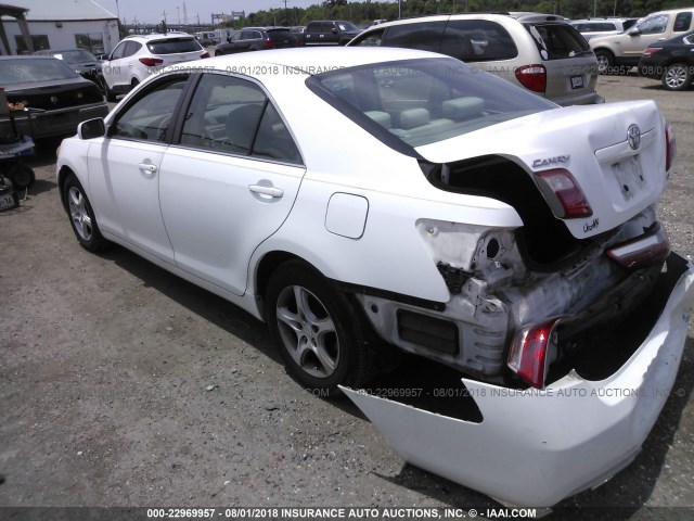 4T1BE46K37U595354 - 2007 TOYOTA CAMRY NEW GENERAT CE/LE/XLE/SE WHITE photo 3