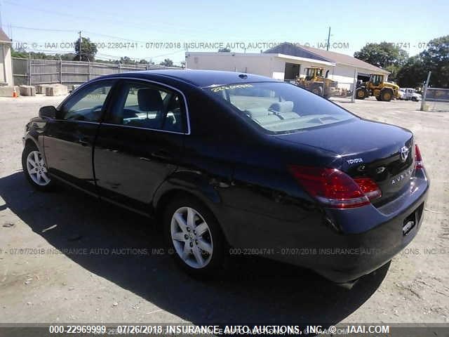 4T1BK36B19U337288 - 2009 TOYOTA AVALON XL/XLS/LIMITED BLACK photo 3