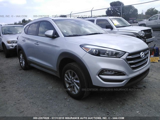 KM8J3CA41JU601843 - 2018 HYUNDAI TUCSON SE/LIMITED SILVER photo 1