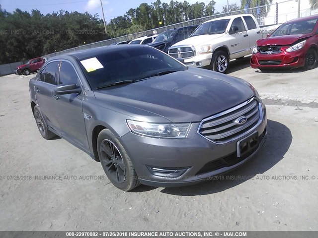 1FAHP2E83DG101965 - 2013 FORD TAURUS SEL GRAY photo 1