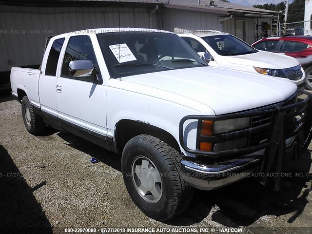 2GCEK19K8P1162872 - 1993 CHEVROLET GMT-400 K1500 Սպիտակ լուսանկար 1