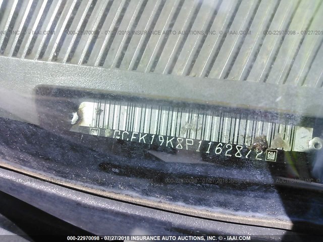 2GCEK19K8P1162872 - 1993 CHEVROLET GMT-400 K1500 Սպիտակ լուսանկար 9