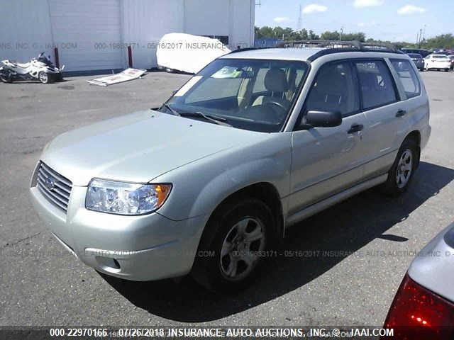 JF1SG63667G732065 - 2007 SUBARU FORESTER 2.5X/SPORTS 2.5X GRAY photo 2