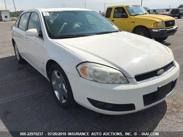 2G1WD58C569314017 - 2006 CHEVROLET IMPALA SUPER SPORT WHITE photo 9