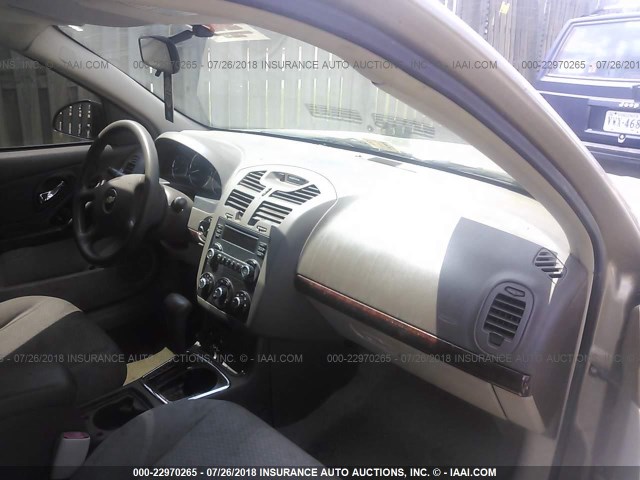 1G1ZS58F77F274724 - 2007 CHEVROLET MALIBU LS Qızıl foto 5