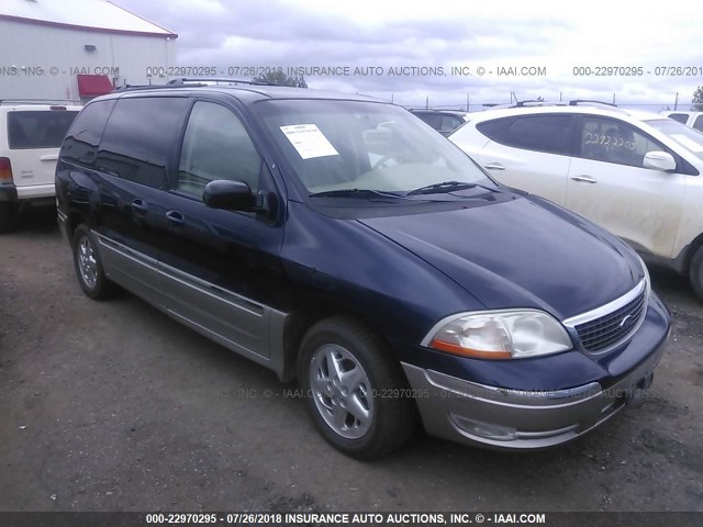 2FMZA53423BB51842 - 2003 FORD WINDSTAR SEL Navy photo 1