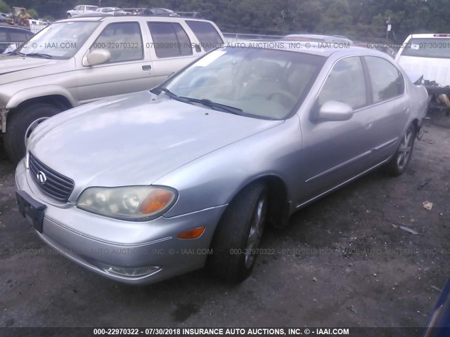 JNKDA31A43T102278 - 2003 INFINITI I35 GRAY photo 2