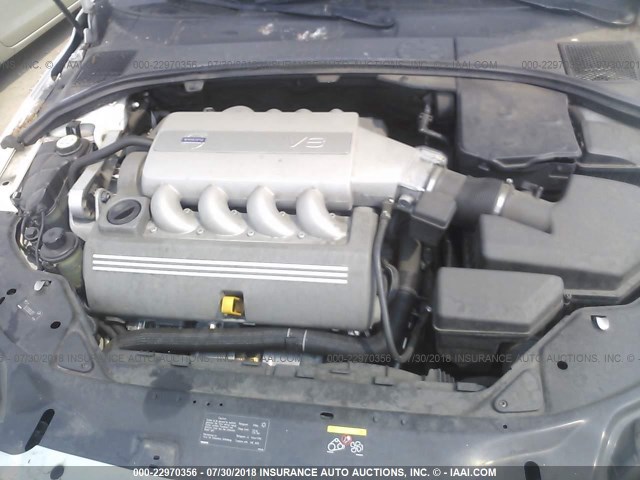 YV1852AR3A1124248 - 2010 VOLVO S80 V8 WHITE photo 10