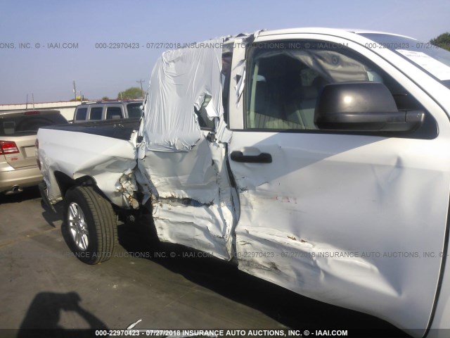 5TFRM5F1XGX103937 - 2016 TOYOTA TUNDRA DOUBLE CAB SR/SR5 WHITE photo 6