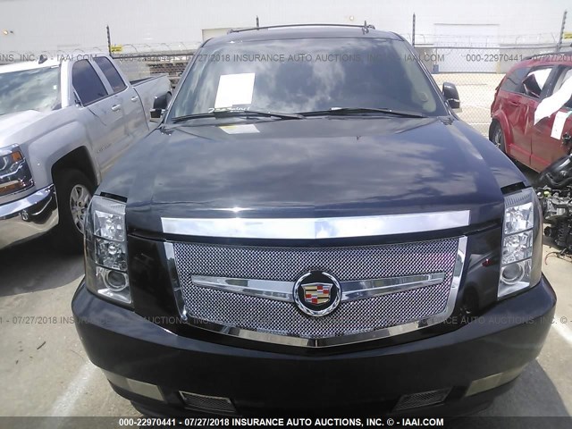 1GYEC63817R337567 - 2007 CADILLAC ESCALADE LUXURY შავი ფოტო 6