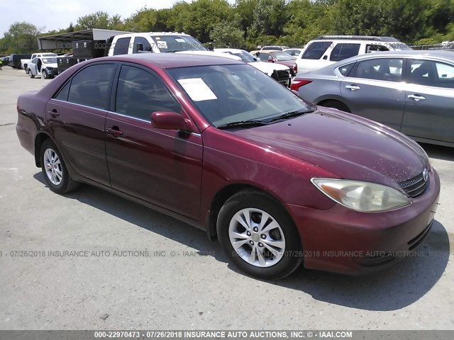 4T1BF32K64U072967 - 2004 TOYOTA CAMRY LE/XLE/SE 栗色 照片 1