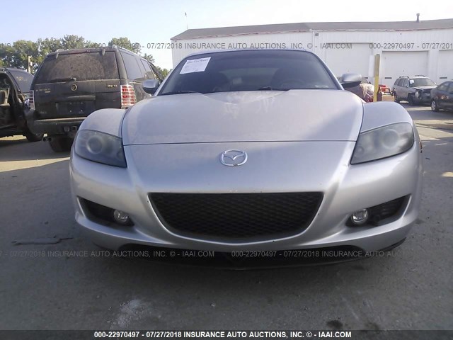 JM1FE173270211051 - 2007 MAZDA RX8 SILVER photo 6