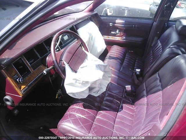 1LNLM81W1RY727614 - 1994 LINCOLN TOWN CAR EXECUTIVE MAROON photo 5