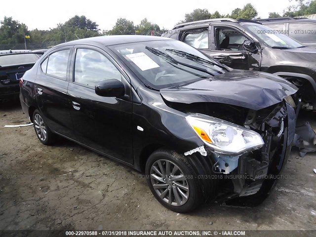 ML32F3FJ8JHF10193 - 2018 MITSUBISHI MIRAGE G4 ES Qara foto 1