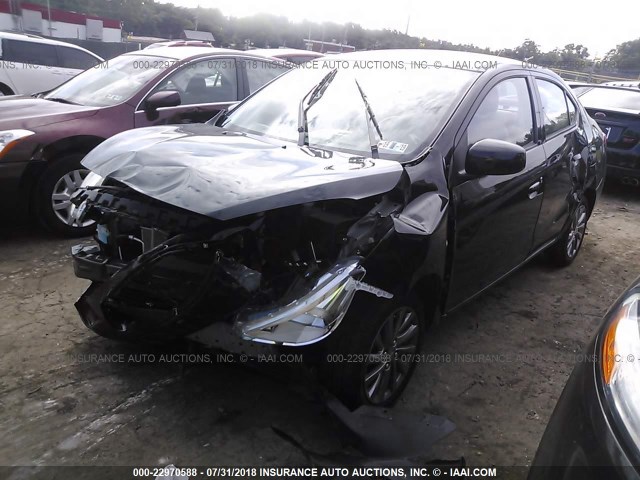 ML32F3FJ8JHF10193 - 2018 MITSUBISHI MIRAGE G4 ES Qara foto 2